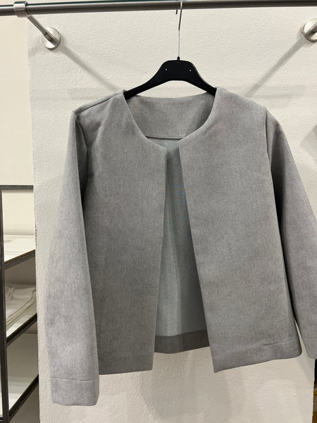 Giacca corta in velluto